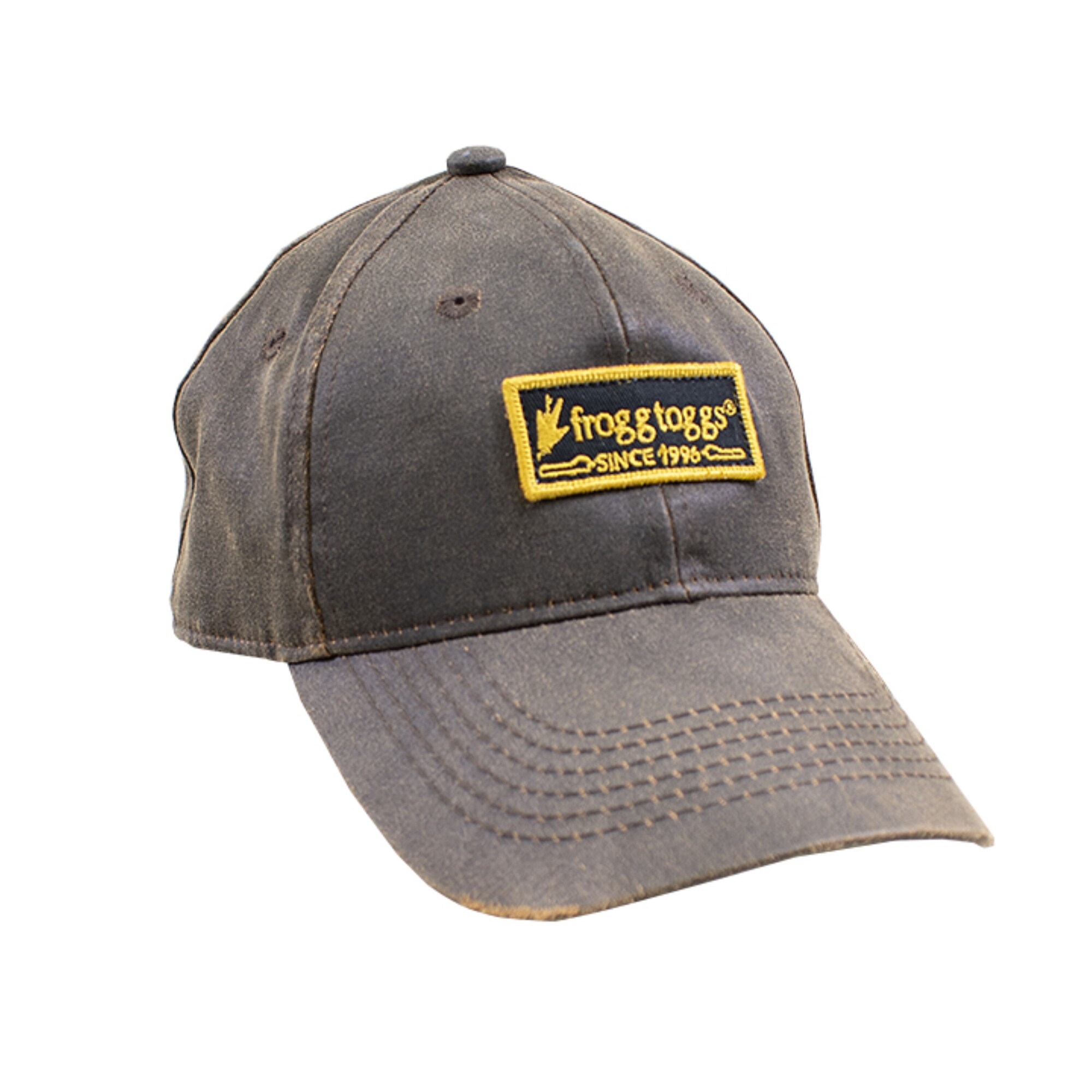 frogg toggs FT Since 1996 Cap | Solid Brown with FT's Patch